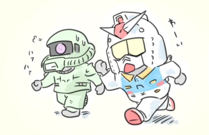 最初はかっこいい感じの絵も目指したんだけど「戦いは数だよ兄貴!」と思わんばかりにもっと簡単でたくさん描ける絵を描くようになりました。 