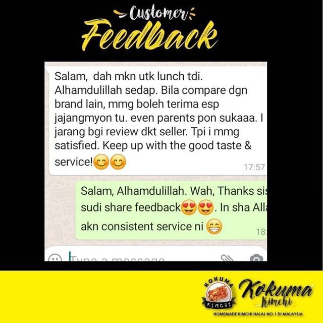 KokumaHq's tweet photo. Ni antara feedback yg order Jajangmyeon ready cook utk delivery area KL/Sgor. Utk jauh2 tak dpt nak cuba ke? Don't worry sambung baca utk Set Postage ye😊

Nak order delivery blh klik sini https://t.co/D98DpL2uiA https://t.co/GHoPwUqu9g