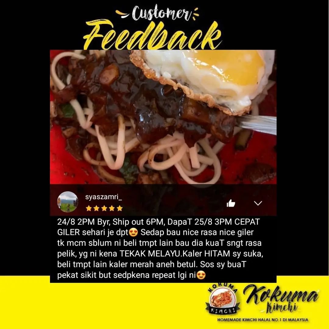 KokumaHq's tweet photo. Utk postage boleh beli Set Jajangmyeon siap ada Jjajang Paste (Kokuma buat sendiri), Mee Tarik &amp; Danmuji. Nak beli loose item pn blh ye, klik je dkt link Shopee ni. Dh siap ada share cara masak Jajangmyeon sekali🤗

https://t.co/HBnqBCvTu4 https://t.co/S4dTmrd5M5