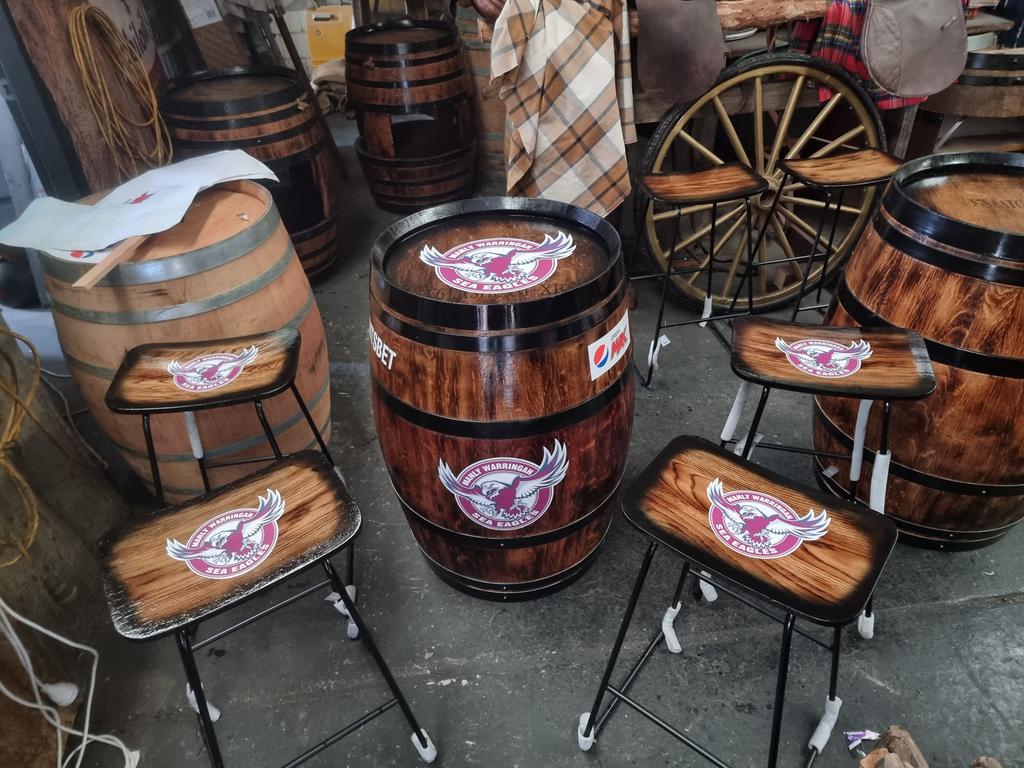 winebarrelz's tweet photo. Manly Supporters Barrel Set ready for delivery 
https://t.co/m6sUchgoyP 
$960
0432 356654
#Penrithwinebarrels https://t.co/QSh9r30uRL