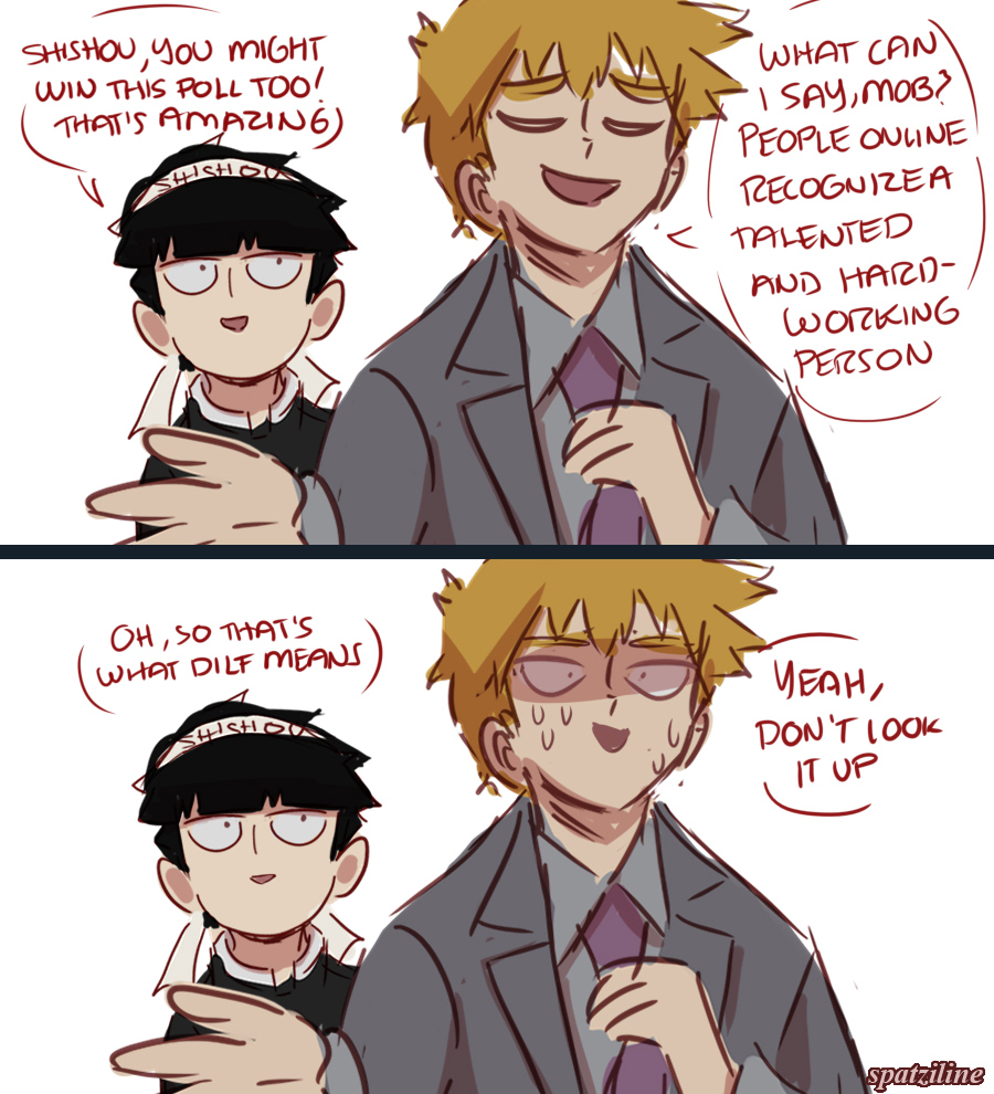Reigen might not even know the meaning of the word but go Reigen go! https://t.co/WNhuBL7m0I 