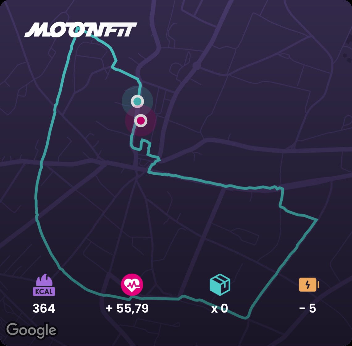 batmat86's tweet photo. Nouvelle journée, nouveau run sur la bêta test @MoonFitOfficial
#NFT #BetaTest #GLRM #Move2Earn #Burn2Earn #GameFi #MoonFit https://t.co/EjbwHv5loY