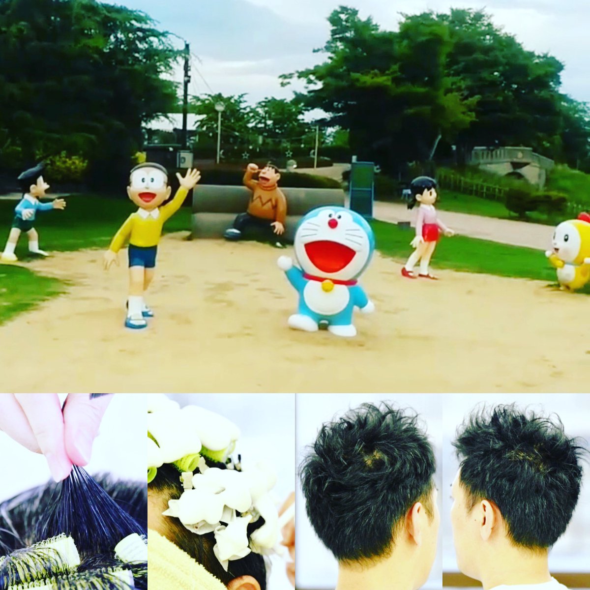 hairshop440's tweet photo. ヨッシーのオリジナルパーマ
マジパー🖐だよぉ〜
アイビルさんとリアル化学さんありがとう🫶
#aivil #リアル化学 #ヨッシー教授 #マジパー #マジックロッドパーマ #ヘアスタイリスト https://t.co/c7CNmXKzN2