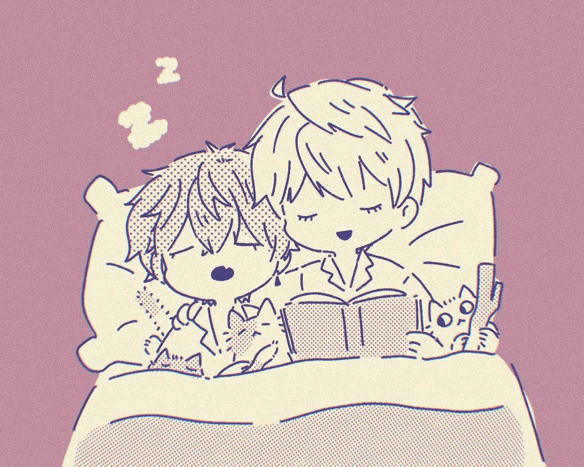 葛葉(にじさんじゲーマーズ) 「新米ママパパか… 」|城井有栖💌原稿中のイラスト