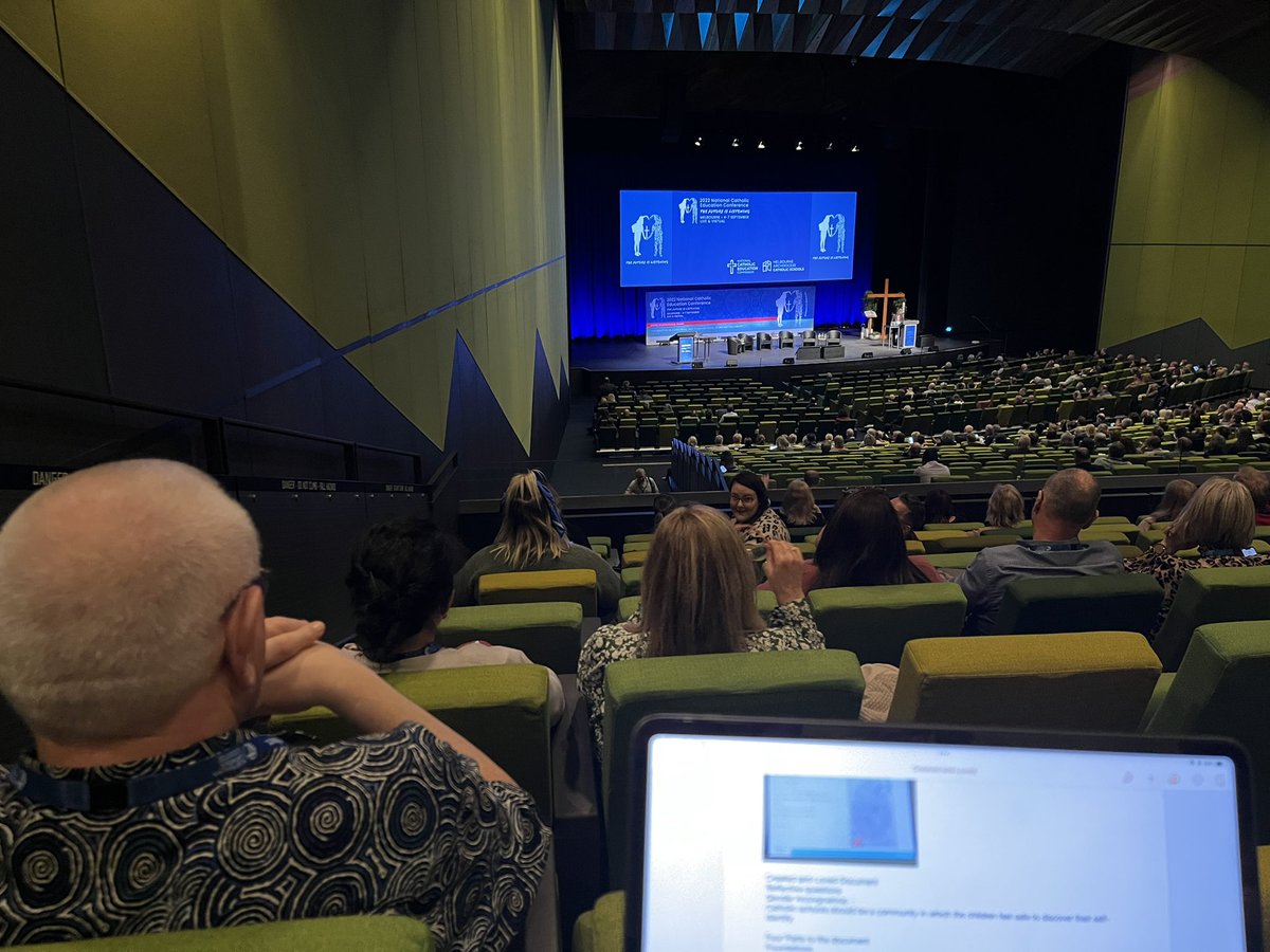 becbowen13's tweet photo. Day Two at NCEC!  Have heard some very thought provoking ideas and looking forward to the conversations back at school.@LynnTomlinson13 @StJosephsQPWA https://t.co/4nlJYabNsk