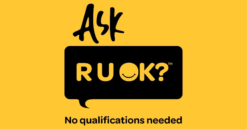ruokanyday's tweet photo. You don’t need to be an expert to ask R U OK? Listening and giving someone your time might be just what they need to help them through.

But don’t take our word for it. 

Retweet or 💛 this tweet for a special video message from some experts (including a couple of familiar faces)