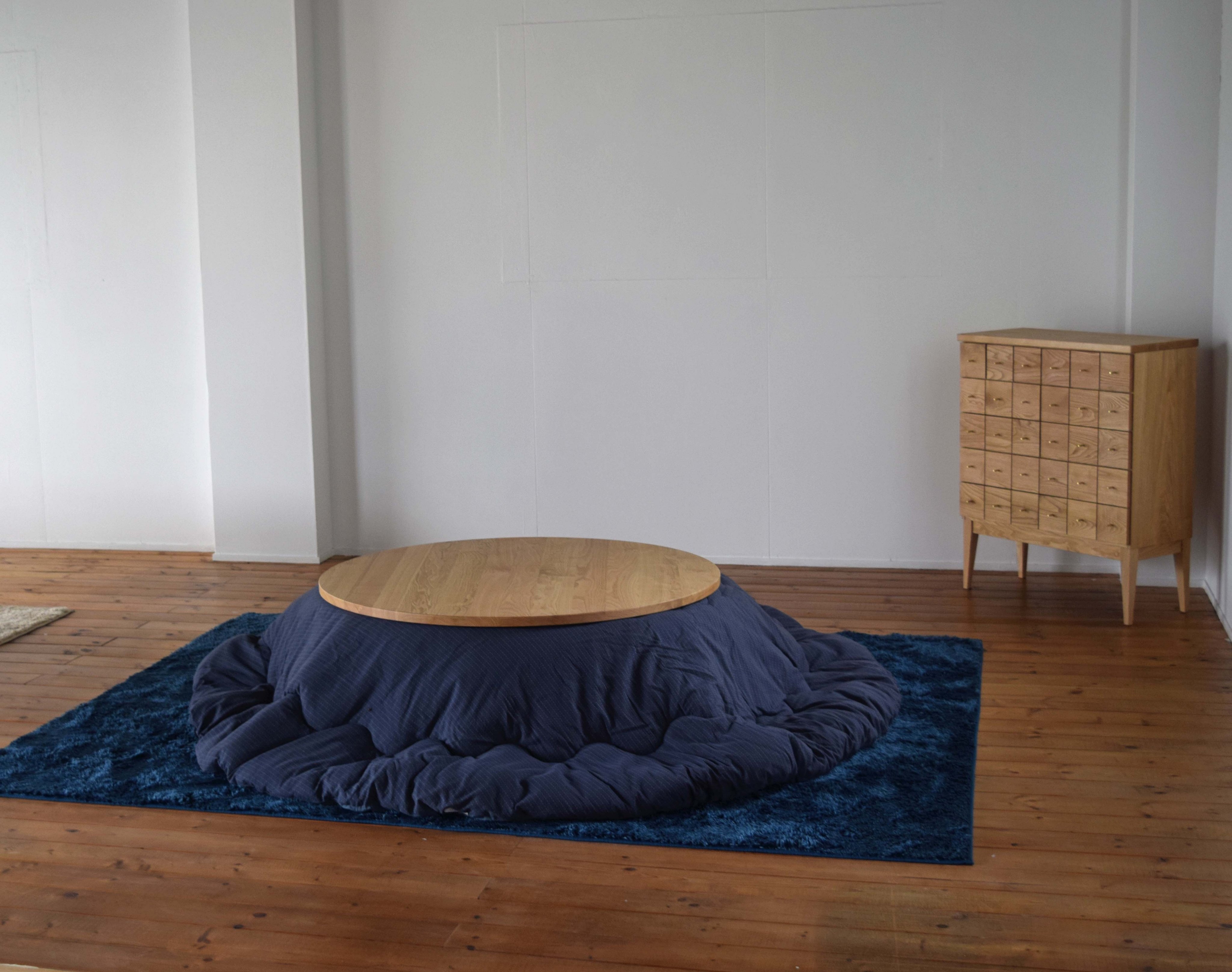 【10/4以降配送】大きなくりの木のこたつ 渋皮色 （幅140cm・クマグリー） 10/4以降配送】大きなくりの木のこたつ 渋皮色 （幅140cm・クマグリー