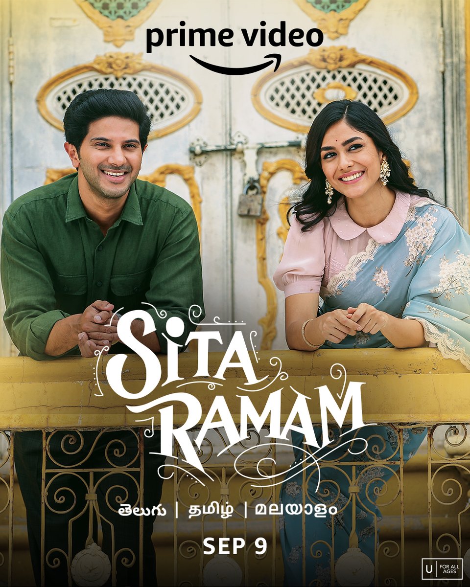 One of best love stories💕after watching it ! #SitaRamamReview #sitaramam gonna hit every doors nd fullfill every hearts with its immenese love ❤️❤️waiting to see !
#DulquerSalmaan @mrunal0801 
#malayalam #amazonprime