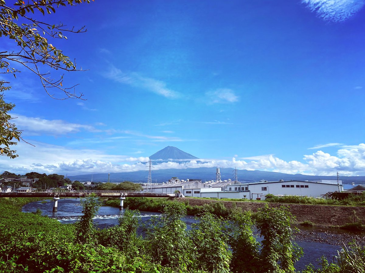 LC_FIRST's tweet photo. 今朝の富士山
朝は頂上が顔を出しましたが、すぐに雲がかかって見えなくなっちゃいました。台風の影響もあるので気まぐれですね。
#静岡県 #富士市 #富士山 #fuji #mtfuji #fujisan #leathercustomfirst #leather #custom #leather_custom_first #革巻き #革巻き加工 #ステアリング #シフトノブ https://t.co/TZSAyxGg7m