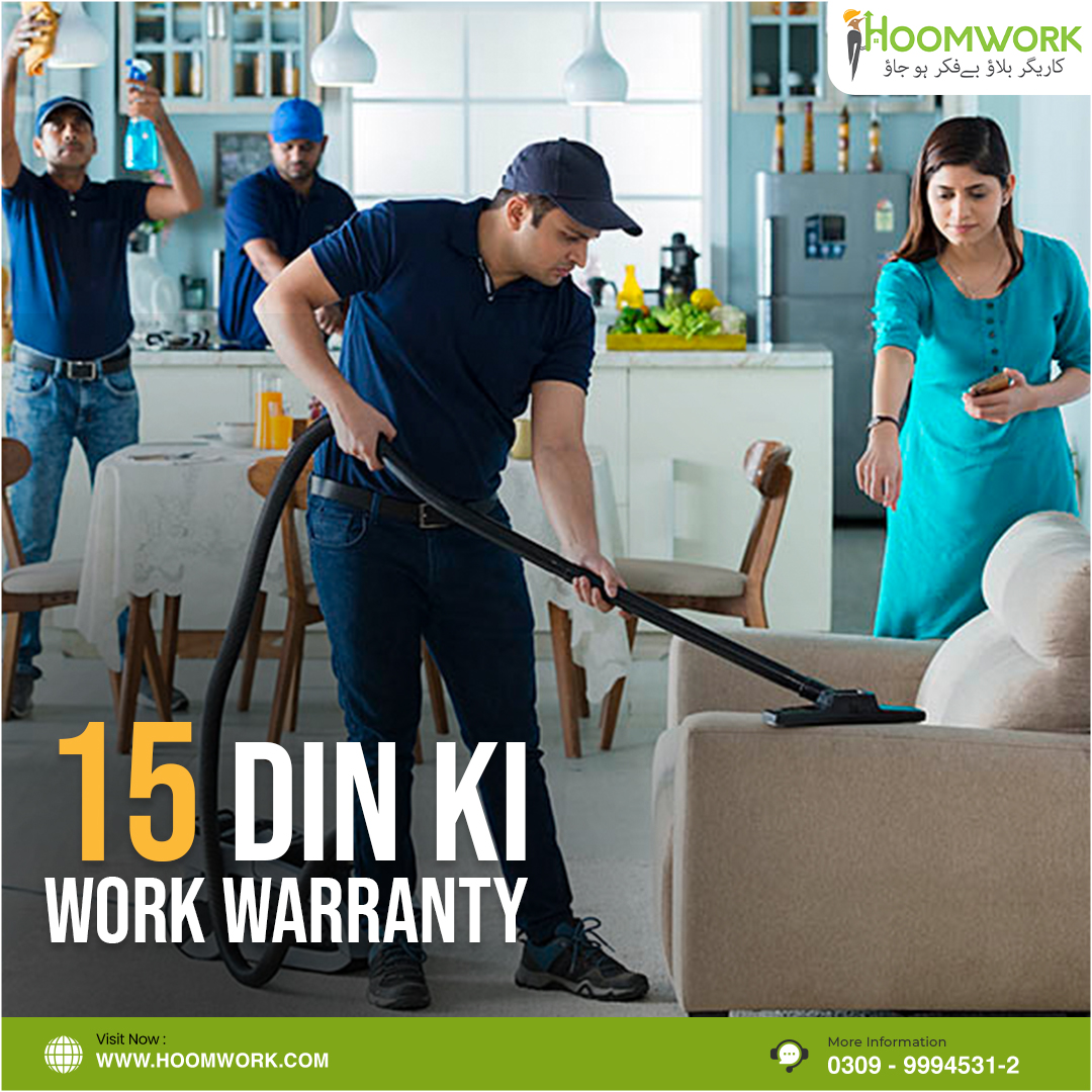 hoomworkpk's tweet photo. HoomWork apnay sab customers ko detta hai 15 din ki work warranty yani 15 din main di gai service main koi bhi masla nikal ai toh ap claim kar kay hasil kren ‘free service’. 

#Hoomwork #Homerepair #Home #Homemaintenance #Tradesmen #Handyman #Officemaintenance #Officerepair https://t.co/8sOA14nPfC