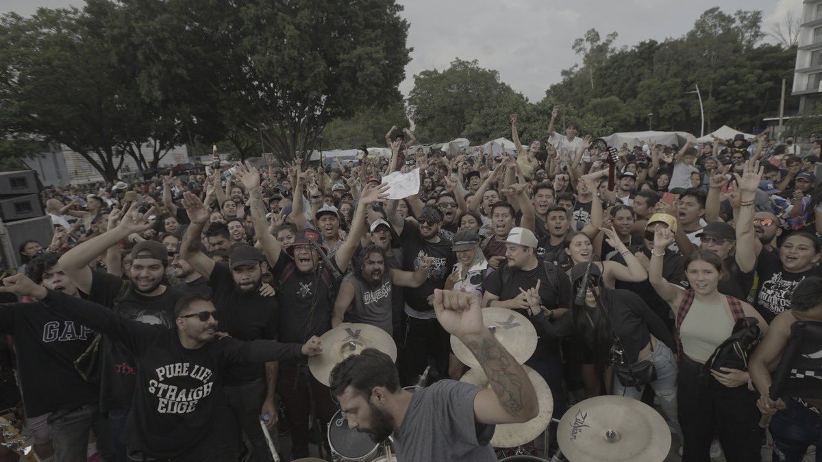 El show en tianguis cultural fue una locura, gracias familia de Guadalajara 🏁