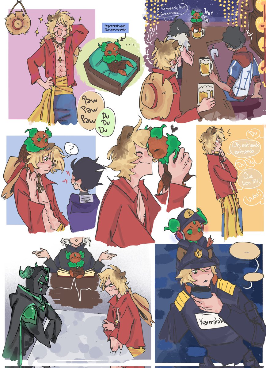 ByuCosmos's tweet photo. Se supone que esto iba a ser como una presentacion de lo que seria mi diseño para Rub con Titi

Ni modo a ahogarse en nostalgia
#KarmalanV #rubiusfanart #tititeextrano https://t.co/TbC8bDeQvV