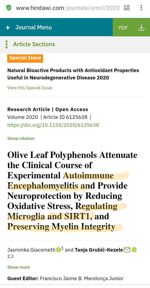 maggliozi's tweet photo. Olive leaf vs covid (et al) neuroinflammation, myelin destruction, microglial activation and hyper-aging of the brain. It is a fix and prevention for PD, MS, Alzheimer's as well as brain tumors in one https://t.co/G6wLoNMowf