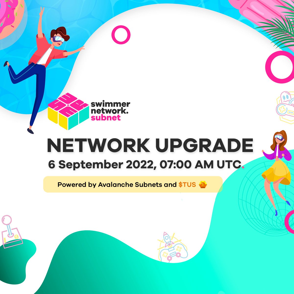 There will be an upgrade to Swimmer Network mainnet on Tuesday, 6 September 2022, at 07:00 AM UTC to activate the Fee Manager precompile.

If you run a node, it will need to be upgraded to subnet-evm v0.3.0 and AvalancheGo v1.8.1, as well as include the upgrade.json linked below.