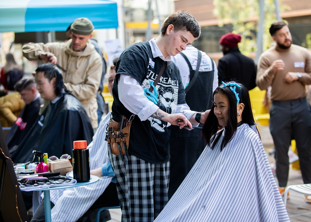 RMIT's tweet photo. It was great to have #RMITPride 2022 back in person! From BBQs to barbershops, we loved seeing all the events and discussions that were held and the pride displayed around campus.
To continue the conversation, and find LGBTQIA+ resources, click here: https://t.co/bs4pgAzuEL https://t.co/gBFCouQUyg