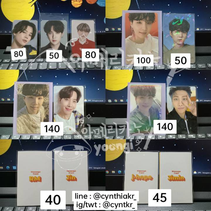 Cyntkr_'s tweet image. Dom : Jakbar
#jualpcbts #pcbts #bts #pcbangtan #bangtan #jajan #photocard #jualphotocard