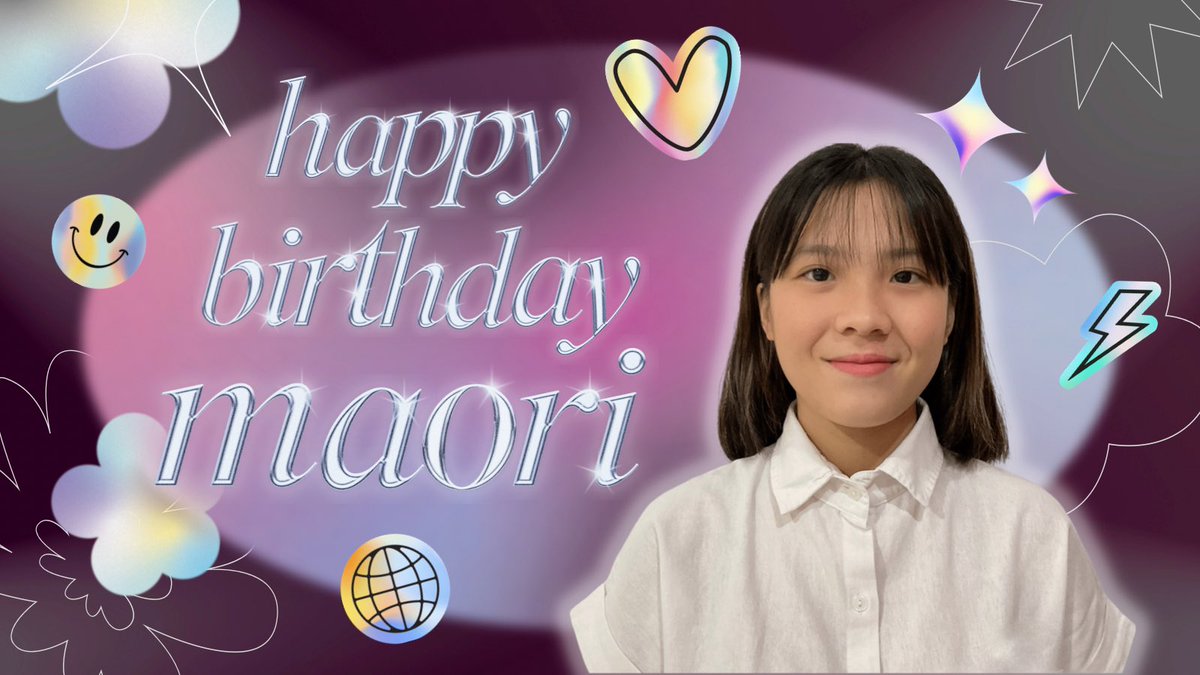 MAD712_23's tweet photo. [🎉] World, pause! ✋🏼 It's Maori's birthday today 🤗🍥

12MAD7 wishes you years filled with abundant victories and blessings! Today is your day, we hope you'll enjoy it 🥳💖 https://t.co/9l400wY7MB