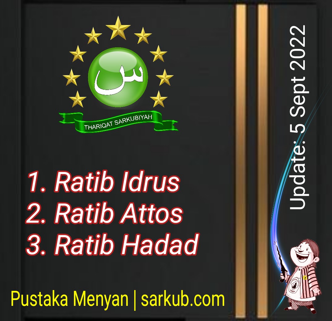T_Sarkubiyah's tweet photo. * Update Ratib - 5 Sept. 2022 *
√ Ruwatan layout penomeran bait.
»» Tkp Sedot sbb:
√1. Ratib Idrus:
https://t.co/njrchLzm2n
√2. Ratib Attos:
https://t.co/vZhS1gui5k
√3. Ratib Haddad:
https://t.co/Axd0SnJX7f
#Ratib #Idrus #Attos #Haddad #AyoRatiban #Sarkub https://t.co/1gGaqxcmc2