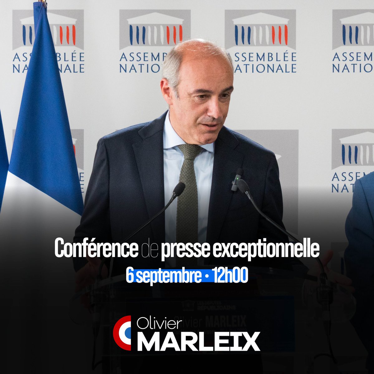 droiterep_an's tweet photo. 🎙 À suivre en direct sur notre page Facebook. https://t.co/6BZXehWGax