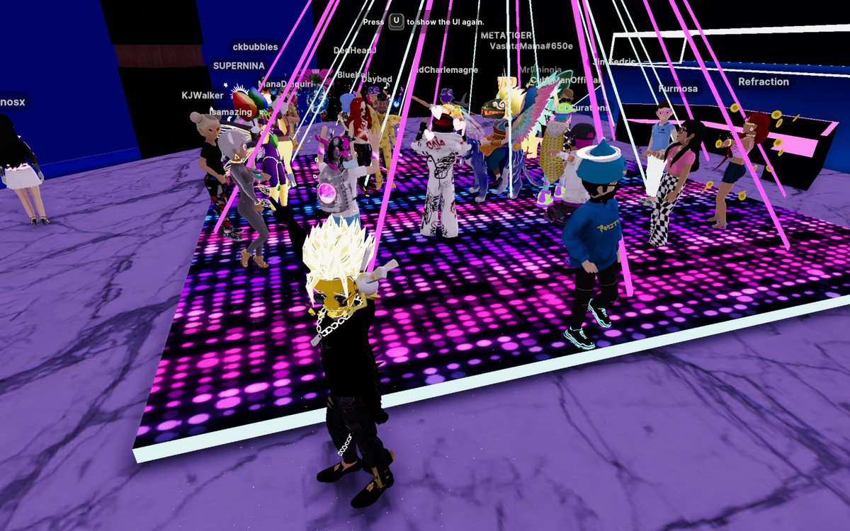 _MannyAlves's tweet photo. Had so much fun today on #DCLTour with @ABCDecentraland 🥂🍾

#BVerse #Decentraland #Spatial #Metaverse #Web3 #ABCDecentraland

@KJWalker3D @HICeeCee @KolorfulMeta @BleaceNFT @y_youmack @Dedheadj @MrDhingia @officialcubenft @isamazing_isa @DaybedNFT @SteveSaiko @jimsedric @ZomDCL https://t.co/7Bm0MI170Q
