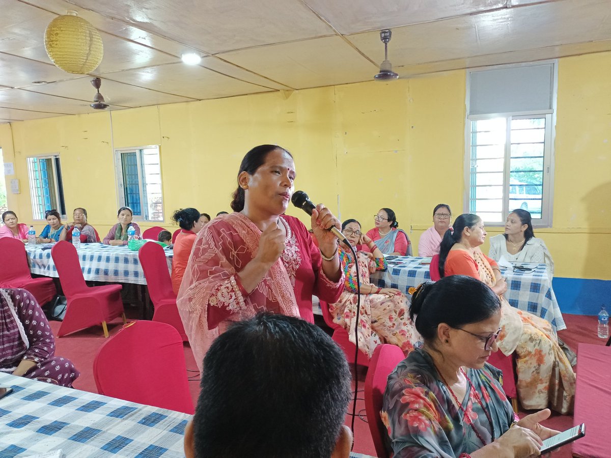 dilippant's tweet photo. "What worked well 'n what didn't vis-a-vis women's representation in parliaments?"PSP/UNDP supports women Leaders/MPs reflect their  stories of struggle 2 inform,inspire 'n instigate 4 ensuring their fair share in upcoming election@Dhangadhi @UNDPNepal @Ayshaniee @KalpanaSarkar8 https://t.co/zLbDlnMrik
