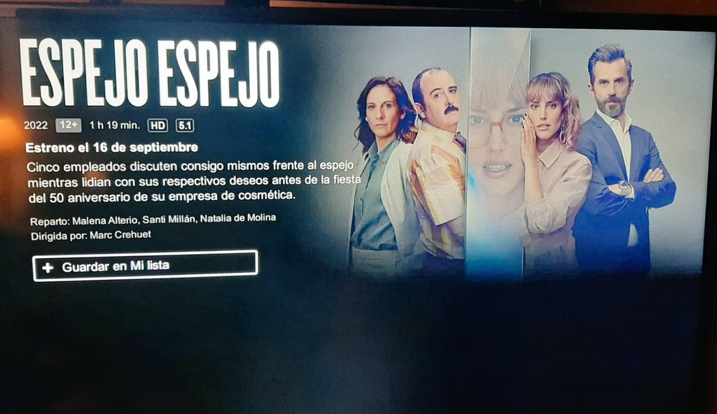A partir del 16 de setembre a Netflix!!!no us la perdeu!!!
@MarcCrehuet