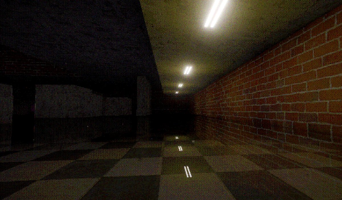 sodaraptor_dev's tweet photo. Tiny reveal for the new horror game I'm releasing this Halloween 🎃🎮

I've been wanting to make this for awhile now, and it'll give me a chance to create some more fun environments to explore.

Key art and WIP mood tests:
#indiegame #lowpoly #liminalspace #horror #indiedev https://t.co/sANctCq9DG