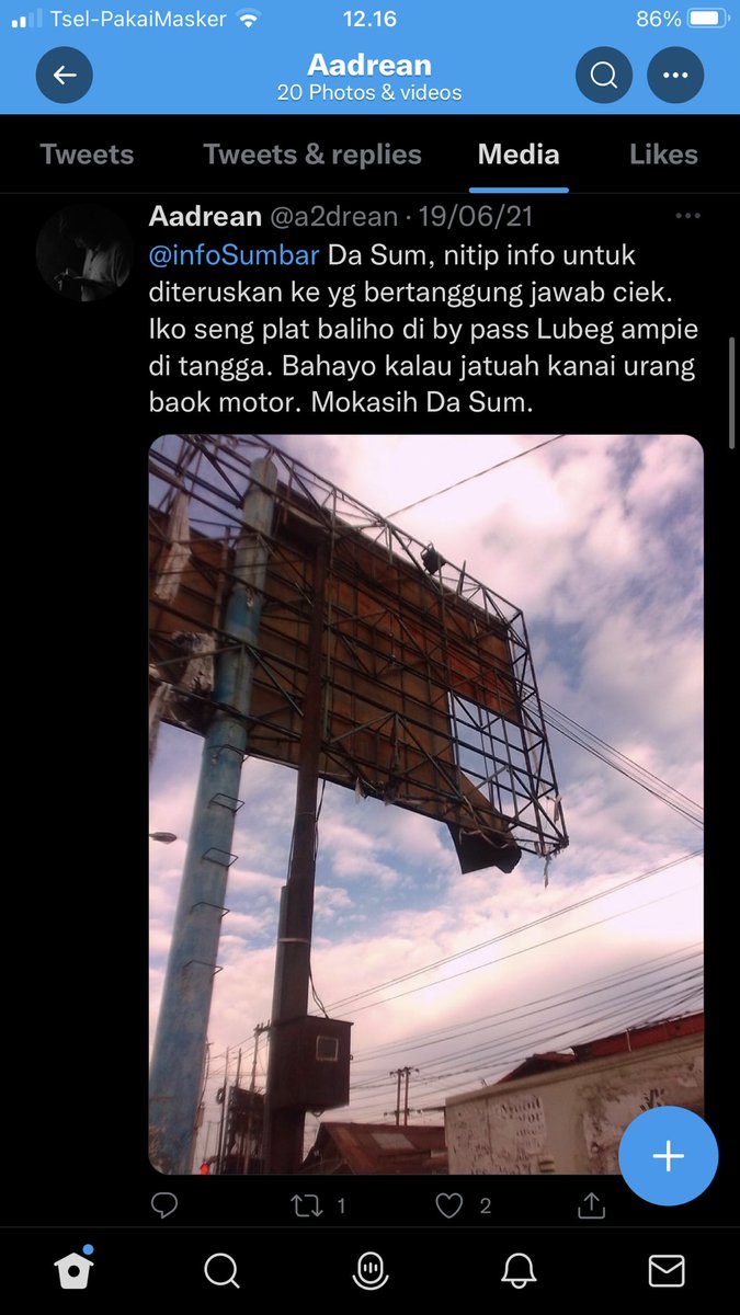 andryluqman's tweet photo. @yangriaw @a2drean @infoSumbar Agaknya kawan ini dari indonesian baliho warrior https://t.co/XBUwkSWbpF