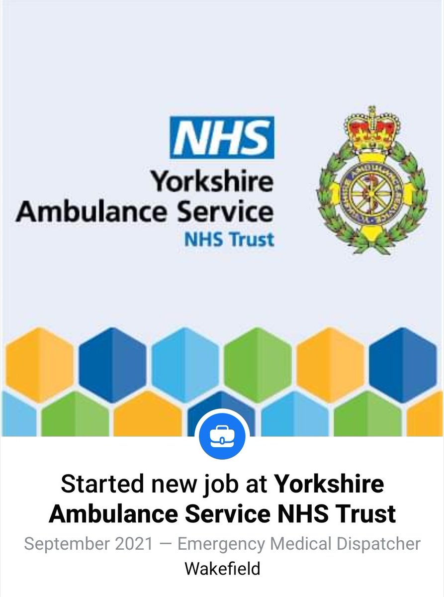 polkadot26's tweet photo. Happy one year YAS-iverysary to me!!
Don't know where the last year has gone.
@YorksAmbulance #emd #999callhandler https://t.co/onpVOpsWxB