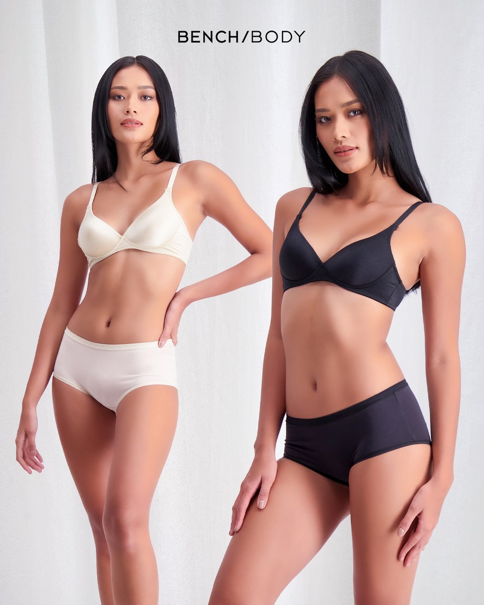BENCH/ on X: Your daily intimates should not not just be comfortable but  also functional and beautiful. Our #Bench Body Essential Bra has you  covered! Whether you're team black or team white