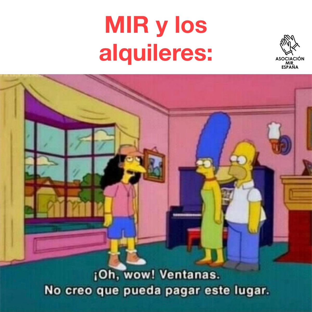 Otto representando a los/as MIR