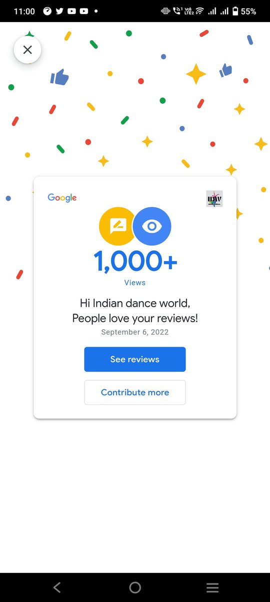 TechMarketor's tweet image. A new achievement on #Google reviews, with my clients project (@indiandanceworl )

#marketing #DigitalMarketing #googlereviews #GMB