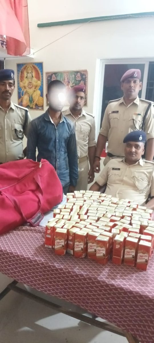 On  05.09.2022 under operation  #Satark RPF &amp; GRP Bachhwara jointly arrested 01 person with 140 bottles tetra pack liquor. After that the recovered liquor seized by GRPs for further legal action.
<a href="/RPF_INDIA/">RPF INDIA</a>