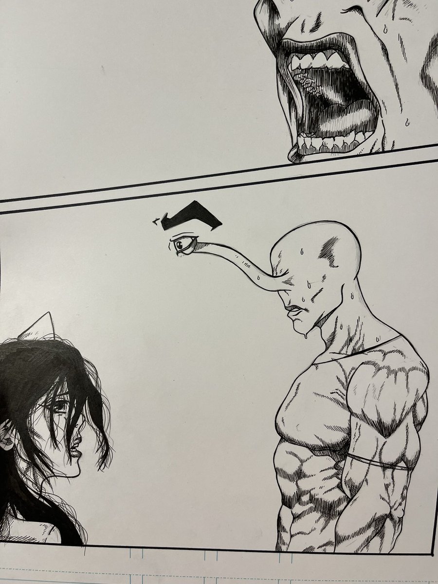 Overlordcomics's tweet photo. Doesn’t look so happy. 

#comic #comics #webcomic #webcomics #comicbook #comicbooks #art #comicart #indiecomic #indiecomics #superhero #manga https://t.co/KWtNoot2uK