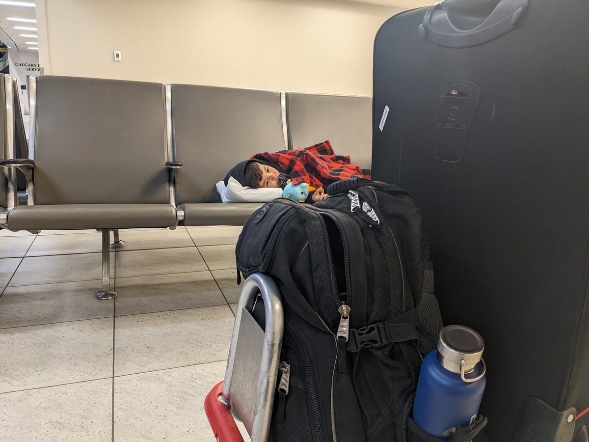 So the night flight we booked (and have a confirmation for) doesn't even exist. An other nightmare for my pregnant wife, my kid and myself signed @FlairAirlines <a href="/FlairAirlines1/">Nightmare Flair Air</a> Any chance you fix it?