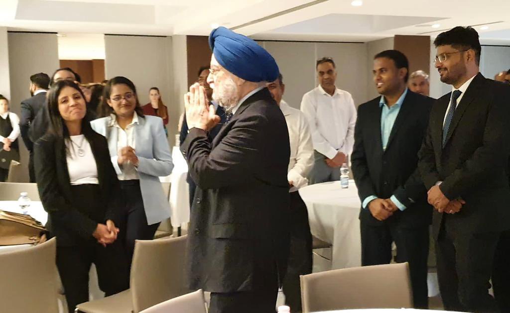 HardeepSPuri's tweet photo. You can take an Indian out of India, but you cannot take India 🇮🇳 out of an Indian!

An evening with the vibrant Indian diaspora &amp; members of various associations in Milan, Italy.
They have always done India proud with their hard work, sincerity &amp; conviction.

#Diaspora #Indian https://t.co/800m3bowvo