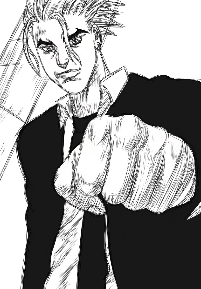 Teegaken's tweet photo. Quick Sun Ken Rock sketch

#sunkenrock #myart https://t.co/0PAFURj8wg