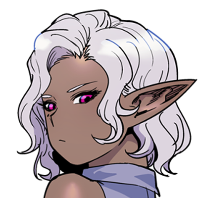 「dark elf dark-skinned female」 illustration images(Latest)