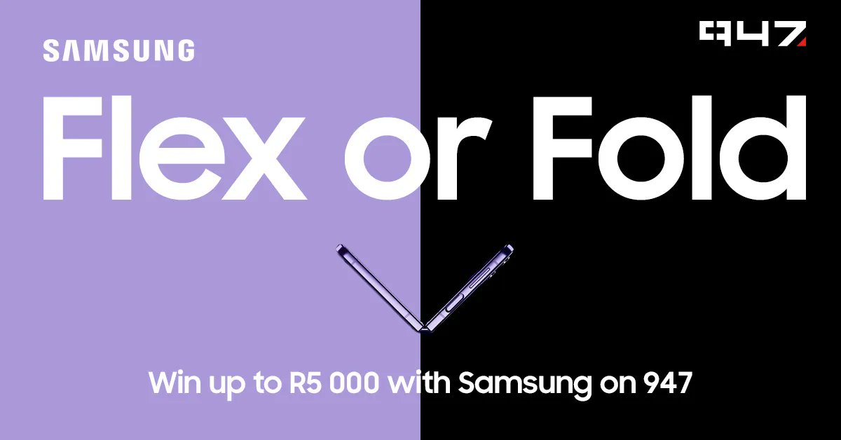 ℹ️Foldable Fact: With multi-tasking on <a href="/SamsungMobileSA/">Samsung Mobile SA</a> #GalaxyZFold4 you can run multiple apps at once, drag-&amp;-drop from one app to another &amp; compare your online shopping sites.

Retweet &amp; comment using #GalaxyZFlip4 to stand a chance to WIN up to R5,000.

Ts &amp; Cs apply