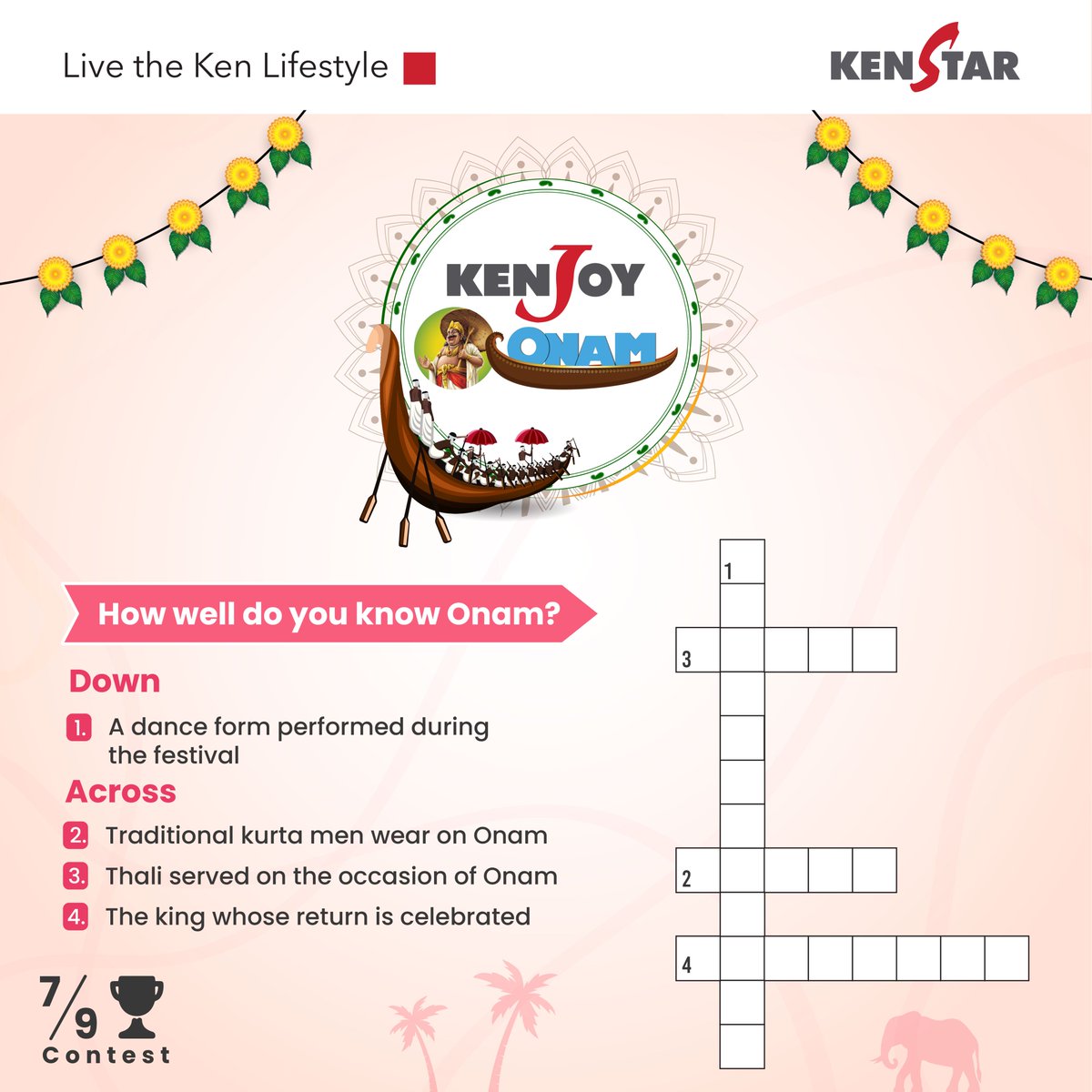 kenstar_india's tweet photo. Instructions:

-Like this post
-Follow @kenstarindia
-Comment your answer
-Tag 3 friends
-Use #KenjoyOnam
Participate now!

Contest will be live till 9 September 2022, 11:00 p.m.

#Kenstar #KenJoy #KenJoyOnam #Onam #OnamContest #OnamWishes #ContestAlert #ContestIndia https://t.co/cXl187lbpO