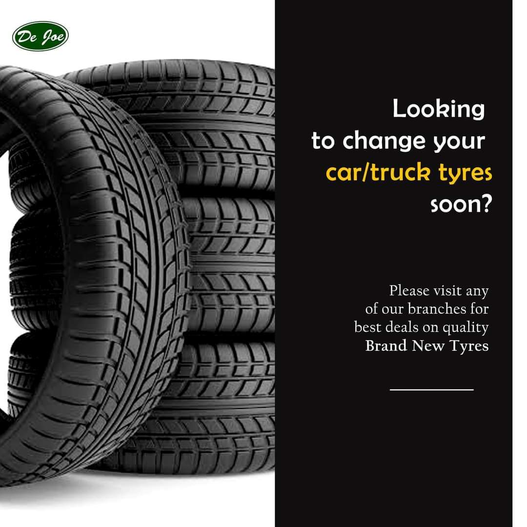 dejoenigent's tweet photo. Tyres play a significant role when talking about a well-running vehicle/truck. Therefore, it is wise to replace your tyres if they’re already worn out as good tyres will provide added safety. https://t.co/i9KTdtAaoe