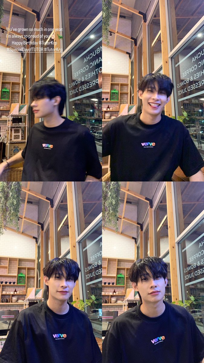 tutoryimspace's tweet photo. 📝 You've grown so much in one year. I'm always so proud of you✌️🐢 Happy Birthday @TutorKrp #SpecialDayofTUTOR #TutorKrp
📷IGs: eveker.yu https://t.co/470ySCumiz