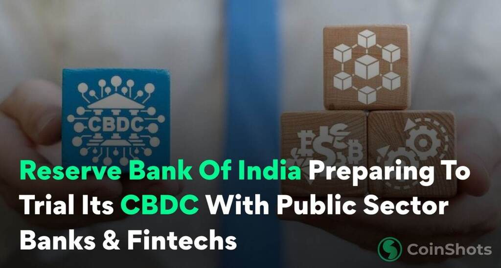 ICScommunity's tweet photo. Reserve Bank Of India Preparing To Trial Its CBDC With Public Sector Banks &amp; Fintechs

The Reserve Bank of India (RBI) is in talks with fintech companies and state-controlled banks about a trial run of a central bank digital currency (CBDC. An unnamed pu… https://t.co/WuDhHayF4M https://t.co/sN2qI9RRaJ