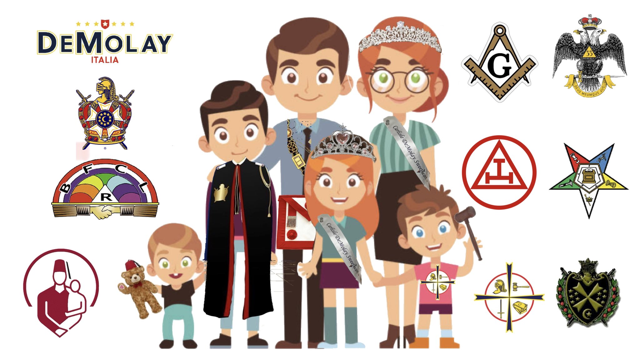 DeMolay Italia on Twitter "Masonic family ️ ️ ️ https//t.co