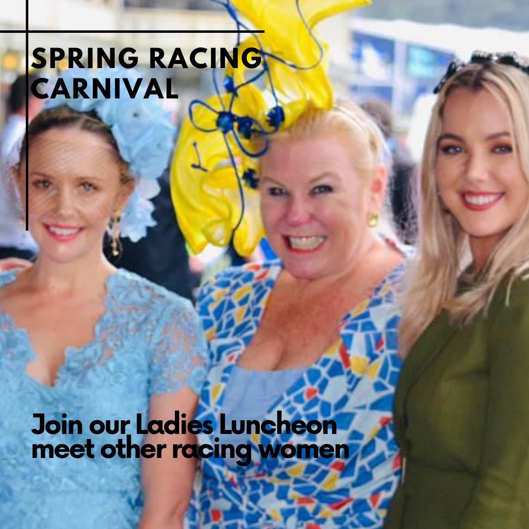 12 days to go to Thoroughbred Events Australia’s next Intimate lunch.  Great opportunity to meet other racing girls.  Why buy millinery online and not know if it suits you when you can discuss, try &amp; buy with 8 outstanding milliners - events.humanitix.com/ladies-spring-…