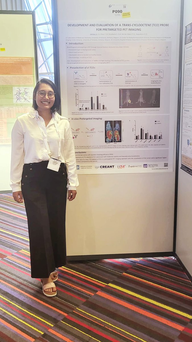You can also find other posters of our group during this late session at  #EFMCISMC22. Please check out Alba's and Karuna's poster at P076 and P90 respectively 😊

<a href="/EuroMedChem/">EFMC</a>