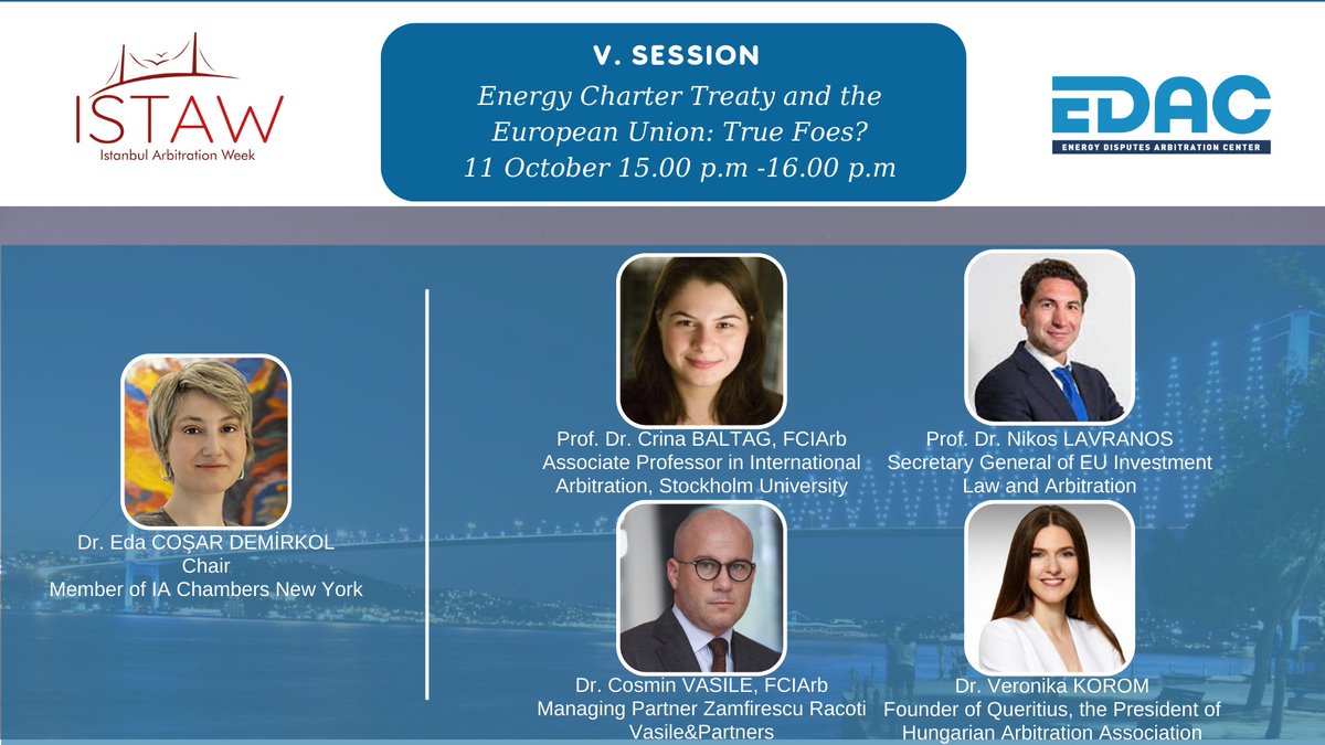 Istanbul Arbitration Week tweet media