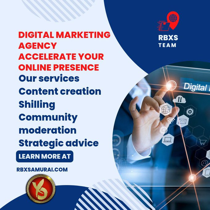 NftComet's tweet photo. ✨#RBXSamurai is The most creative  marketing team in #cryptocurrency . #RBXS https://t.co/U5YV7bz78g #BinanceSmartChain   #LunarCrush #StakingRewards  #CryptocurrencyNews https://t.co/WrpkwWXCly
