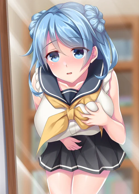 pixivリクエスト頂いた浦風です #艦これ 