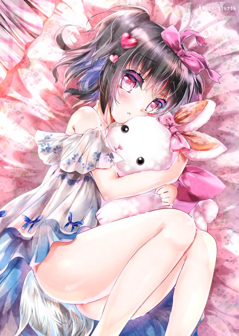 #独学でここまで成長したからいっぱい見て2021→2022はじめて描いた凛咲ちゃんと、最近の凛咲ちゃん 